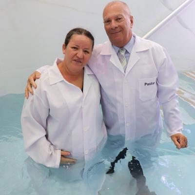 BATISMO NAS ÁGUAS E CEIA DO SENHOR - ACONTECEU NO DIA 18 DE AGOSTO 2024