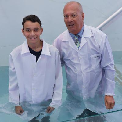 BATISMO NAS ÁGUAS E CEIA DO SENHOR - ACONTECEU NO DIA 18 DE AGOSTO 2024